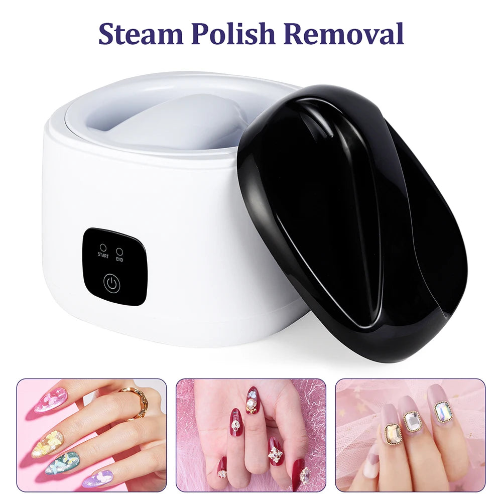 Removedor de gel SoftNail: máquina de vapor para quitar el gel de las uñas en casa