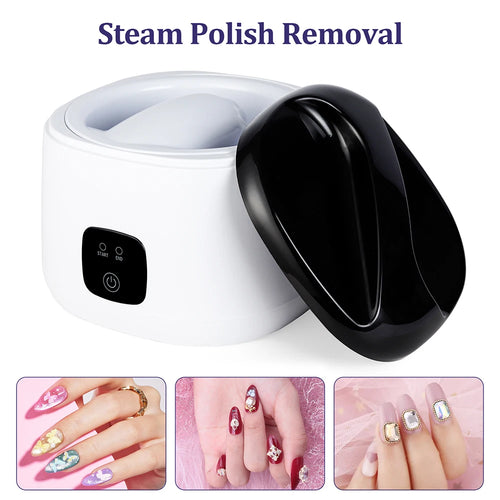 Removedor de gel SoftNail: máquina de vapor para quitar el gel de las uñas en casa